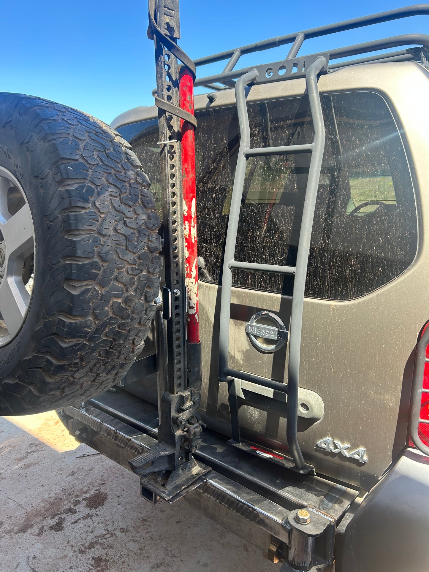 2nd Gen 2 (2005-2015) Nissan Xterra Rear bumper & Tire Carrier