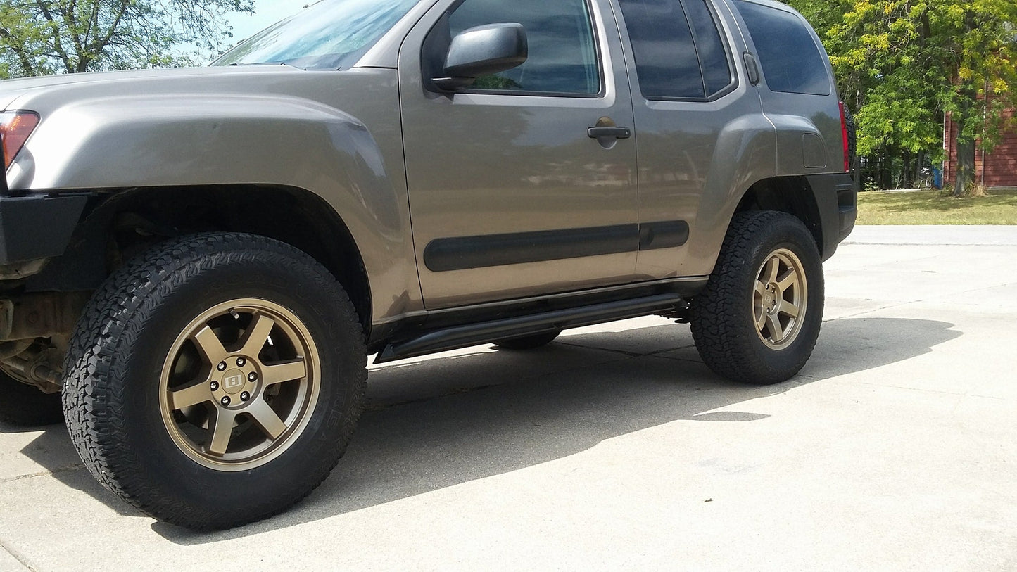 Nissan Xterra Gen 2 Rock Sliders, Level II (2005+)