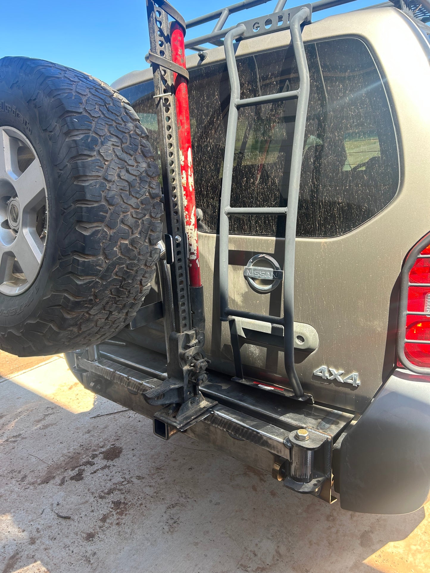 2nd Gen 2 (2005-2015) Nissan Xterra Rear bumper & Tire Carrier