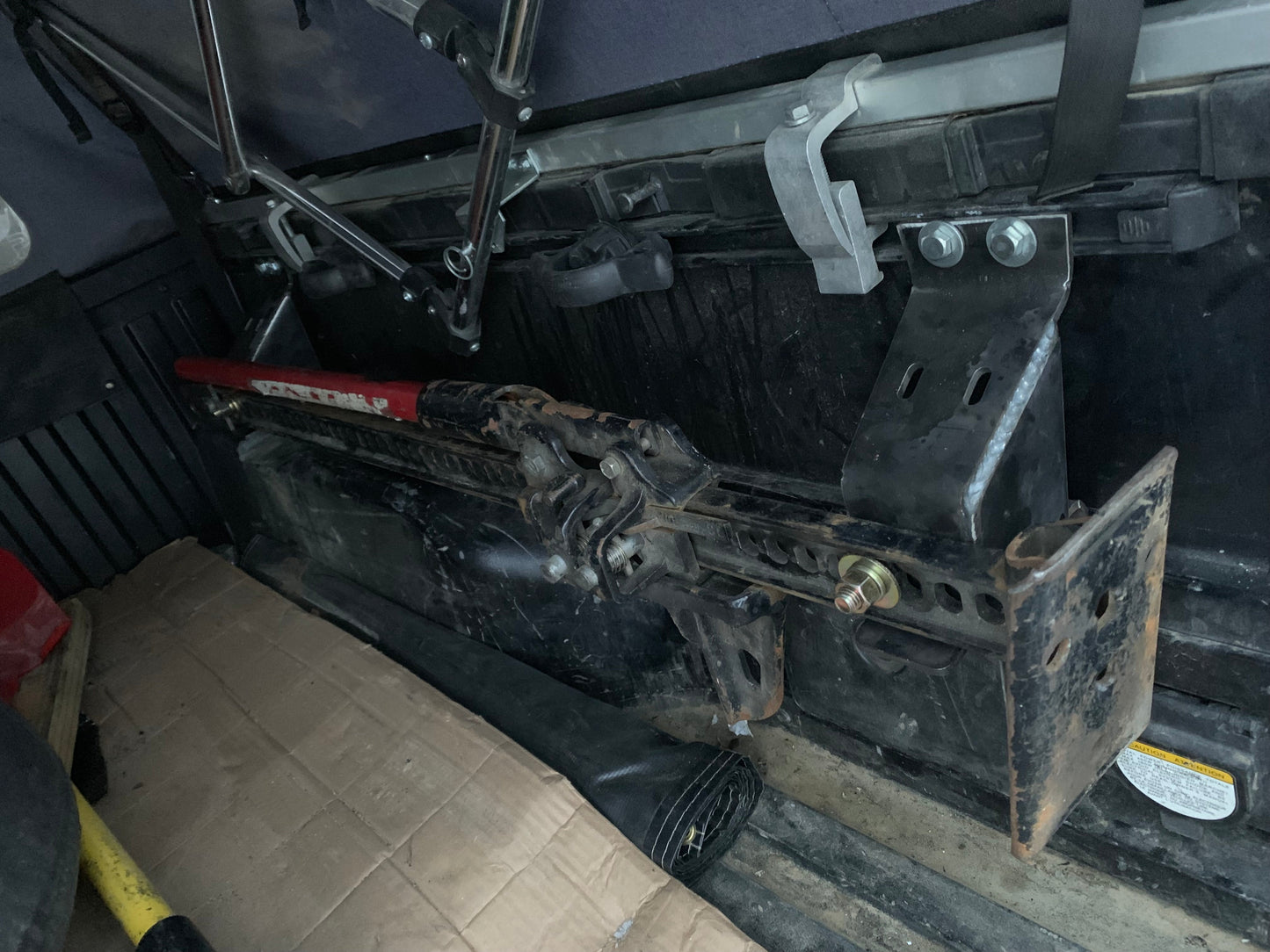 Toyota Tacoma Bed Rail - Hi-Lift Jack Mounts