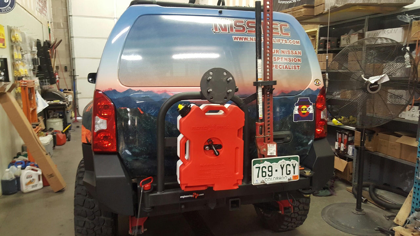 2nd Gen 2 (2005-2015) Nissan Xterra Rear bumper & Tire Carrier