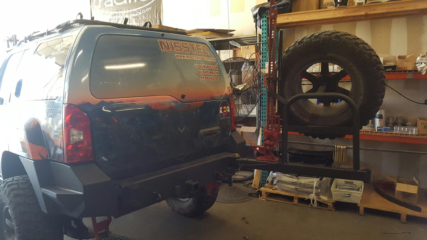 2nd Gen 2 (2005-2015) Nissan Xterra Rear bumper & Tire Carrier