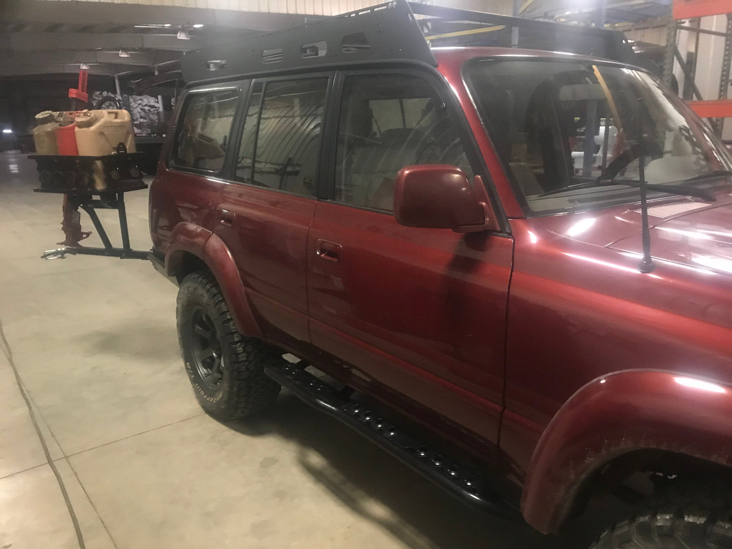 Toyota LC 80 Land Cruiser / Lexus LX450 Type 4 (kickout) Rock Sliders