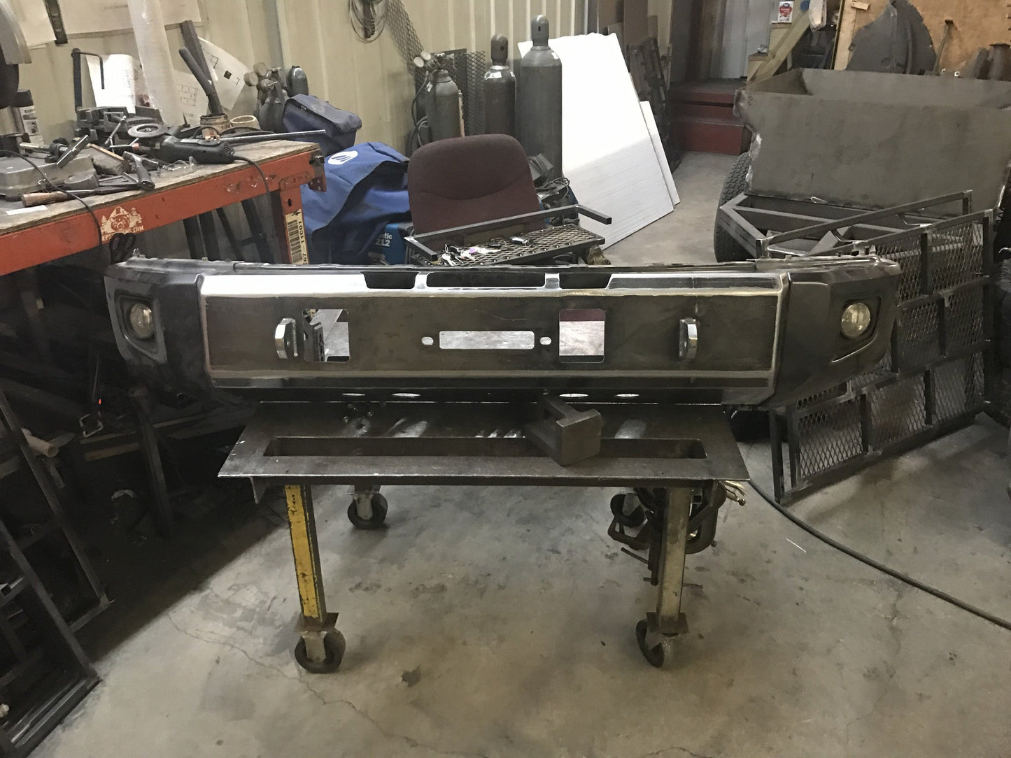 2014+ Toyota Tundra Titus Front Low Pro Winch Bumper