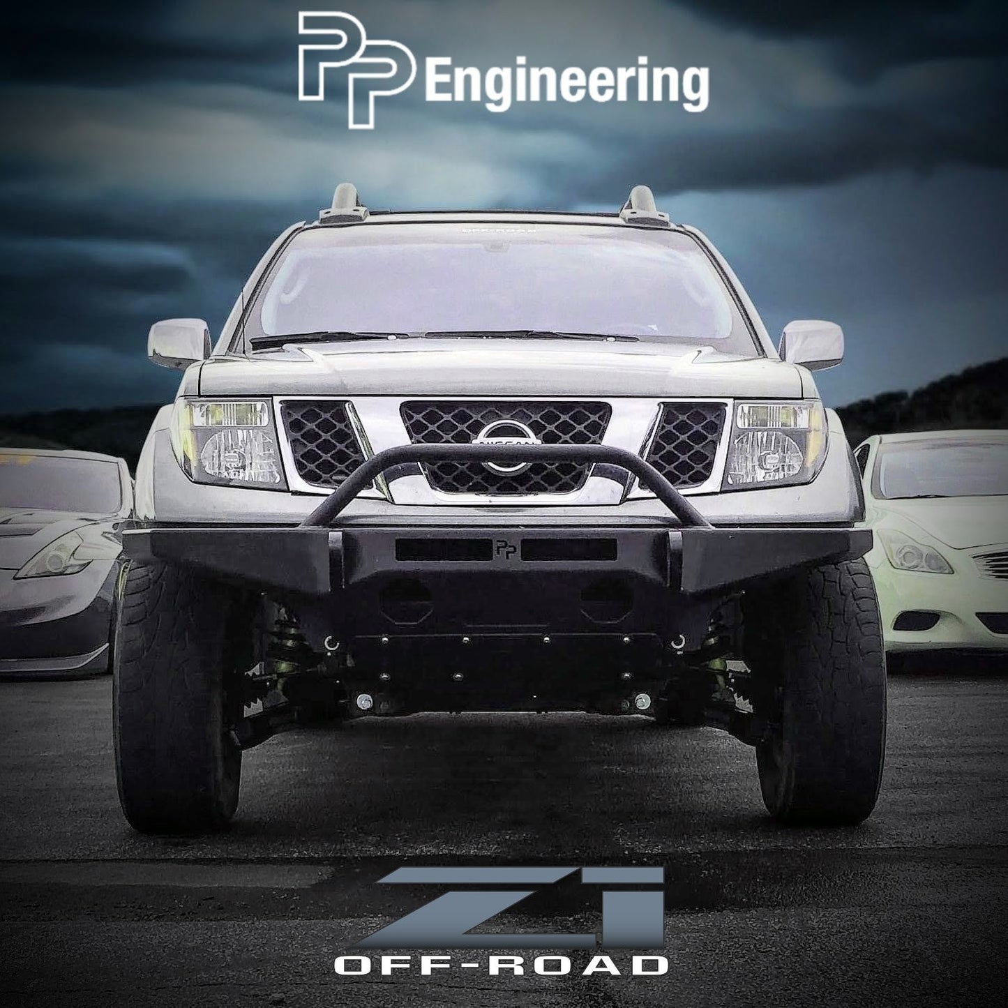 2nd Gen (2005-2019) Nissan Frontier Plate Front Bumper