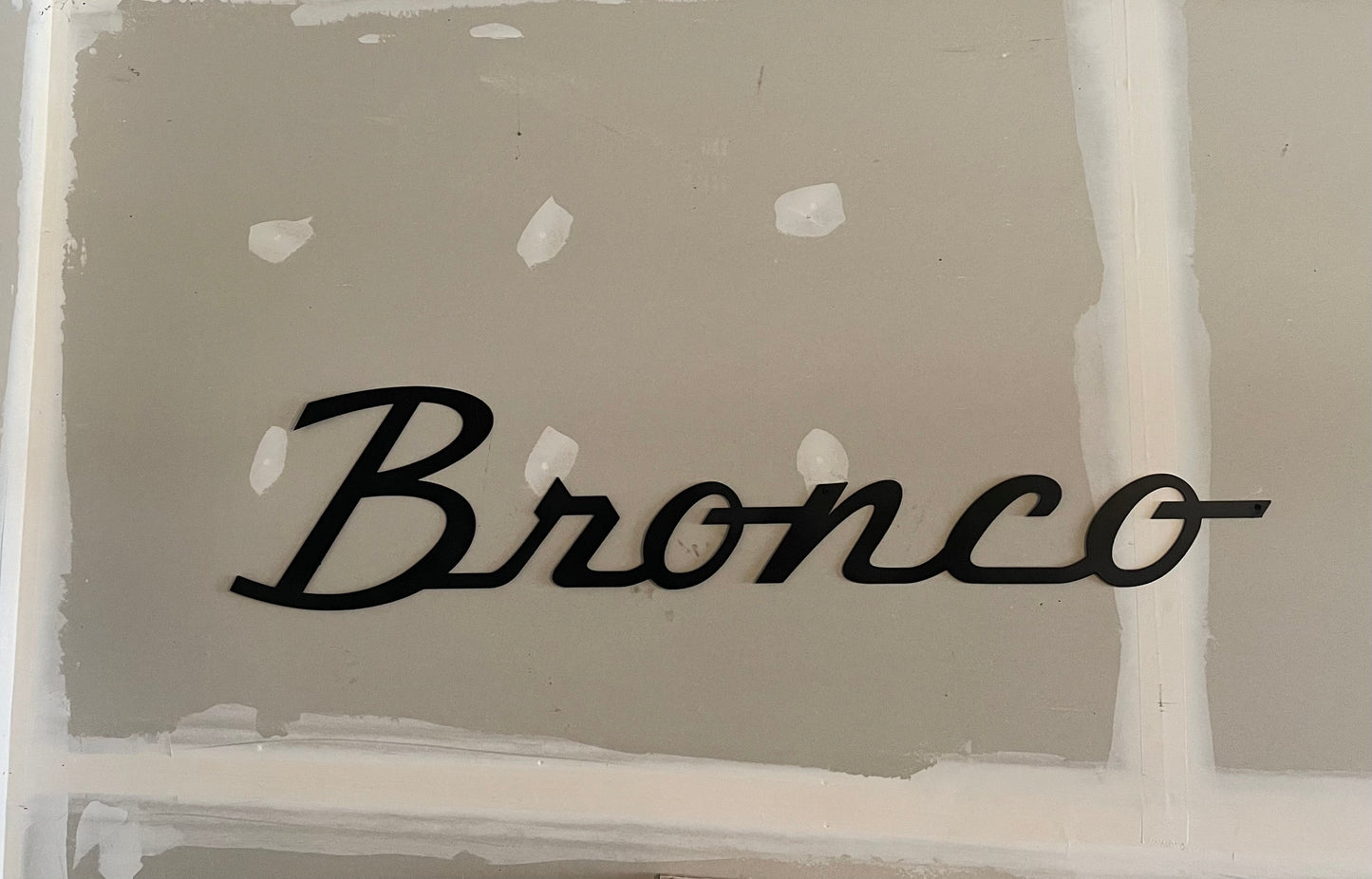 Bronco Wall Hang 60"x12"
