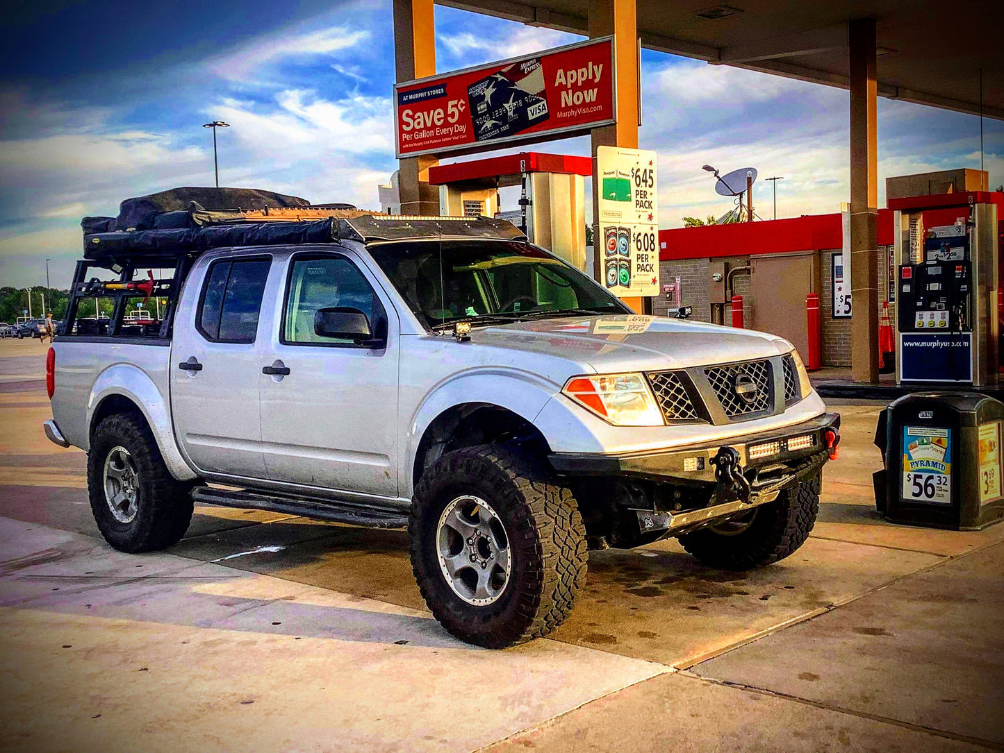 2nd Gen (2005-2019) Nissan Frontier Plate Front Bumper