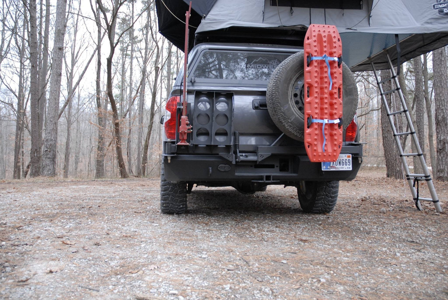 3rd Gen Tundra (2014+) Overland Rear Bumper