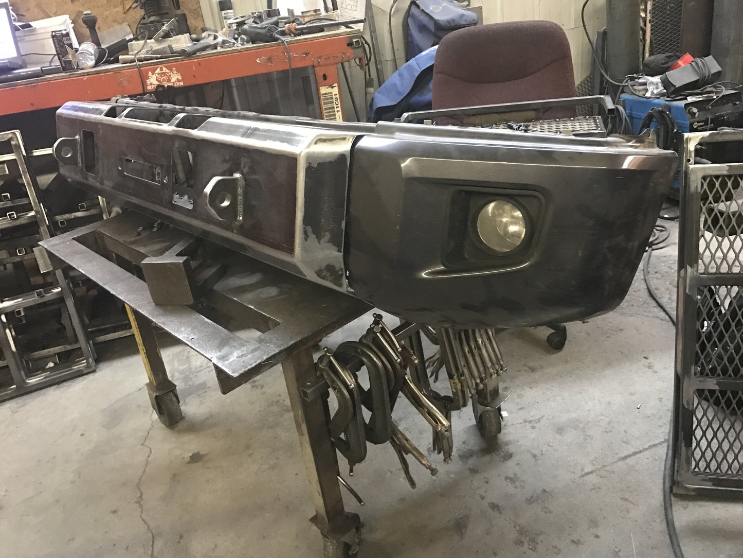 2014+ Toyota Tundra Titus Front Low Pro Winch Bumper