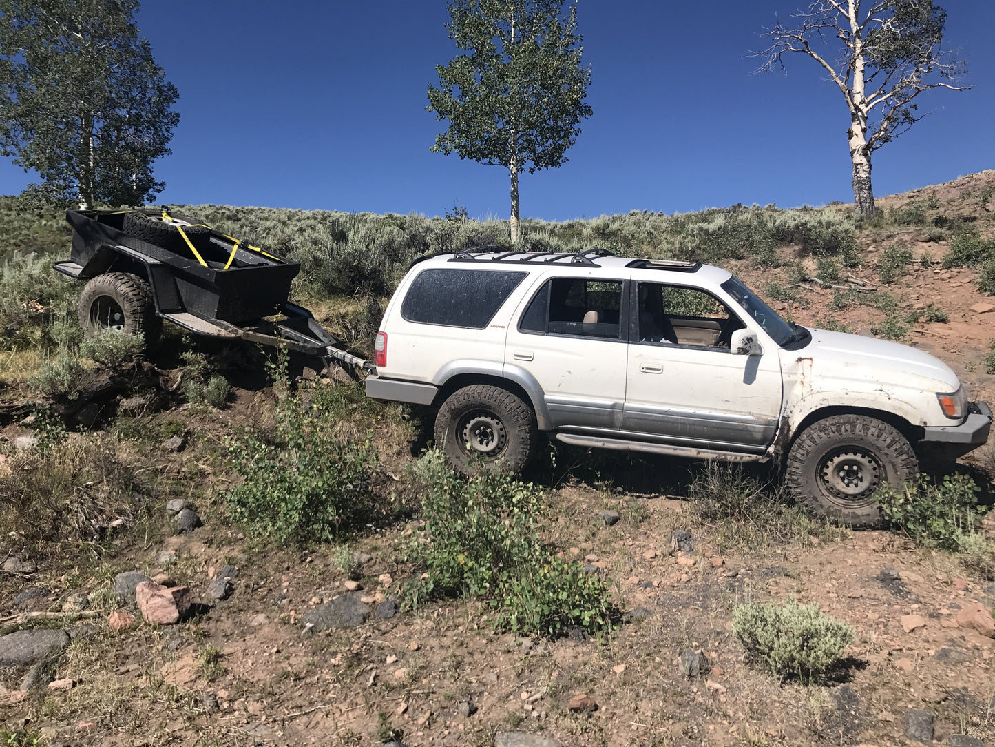 3rd gen (1996-2002) Toyota 4Runner Type 4 Rock Slider