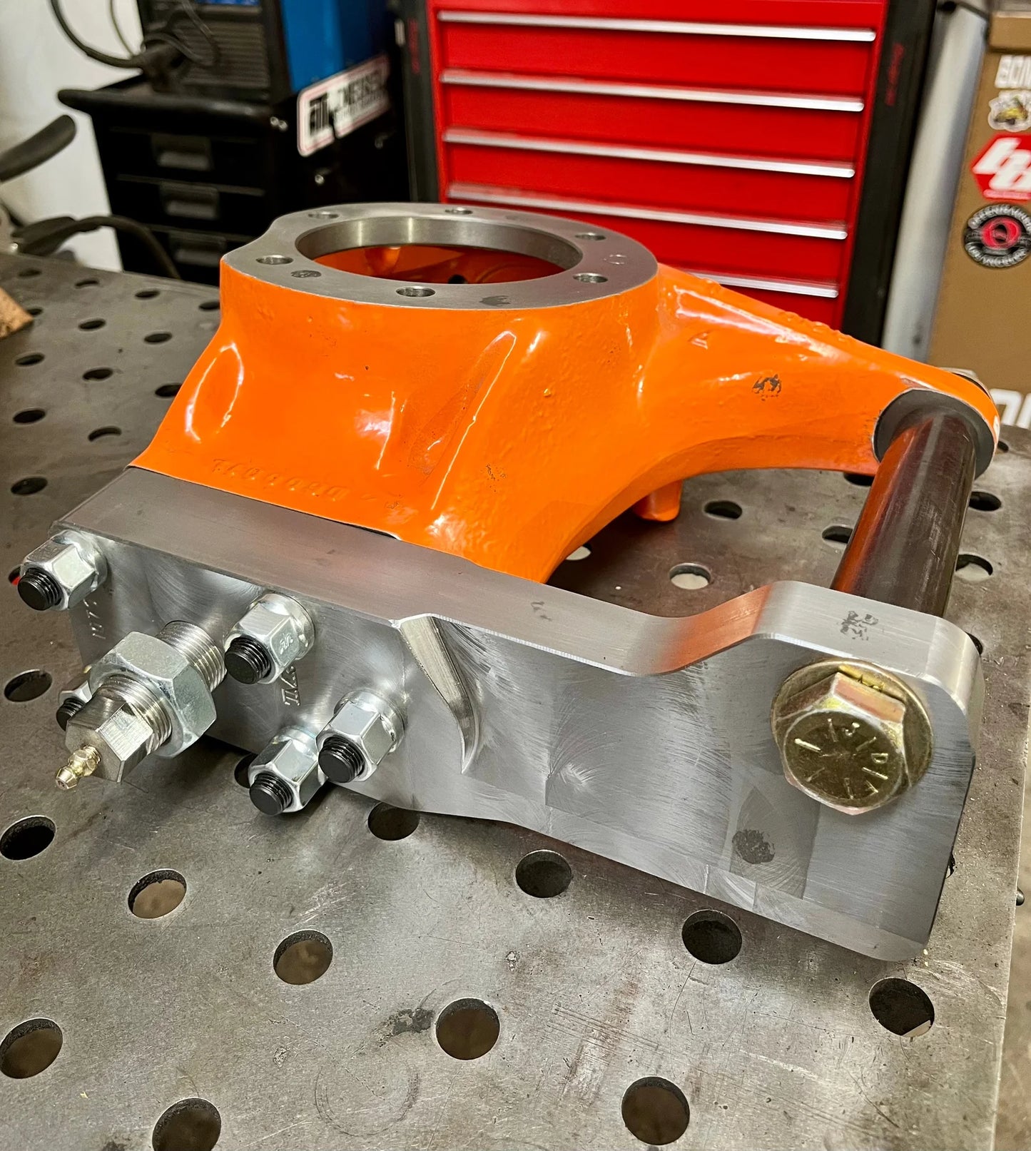 Dana 60 Double Shear High Steer Arm - KNUCKLE TIE IN KIT