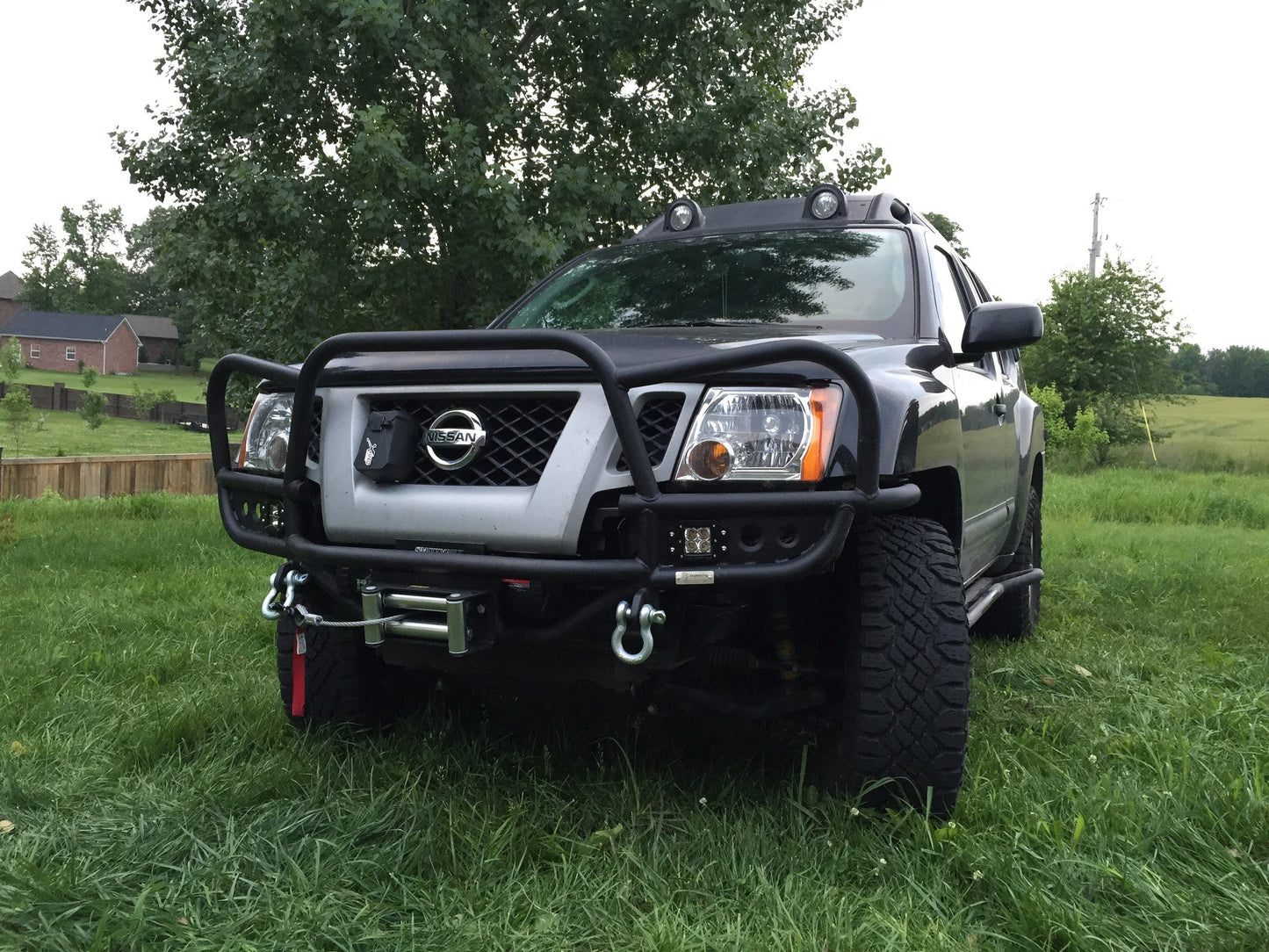 Evil Monkey Front Tube Winch Bumper Gen 2 (2005+) Nissan Xterra