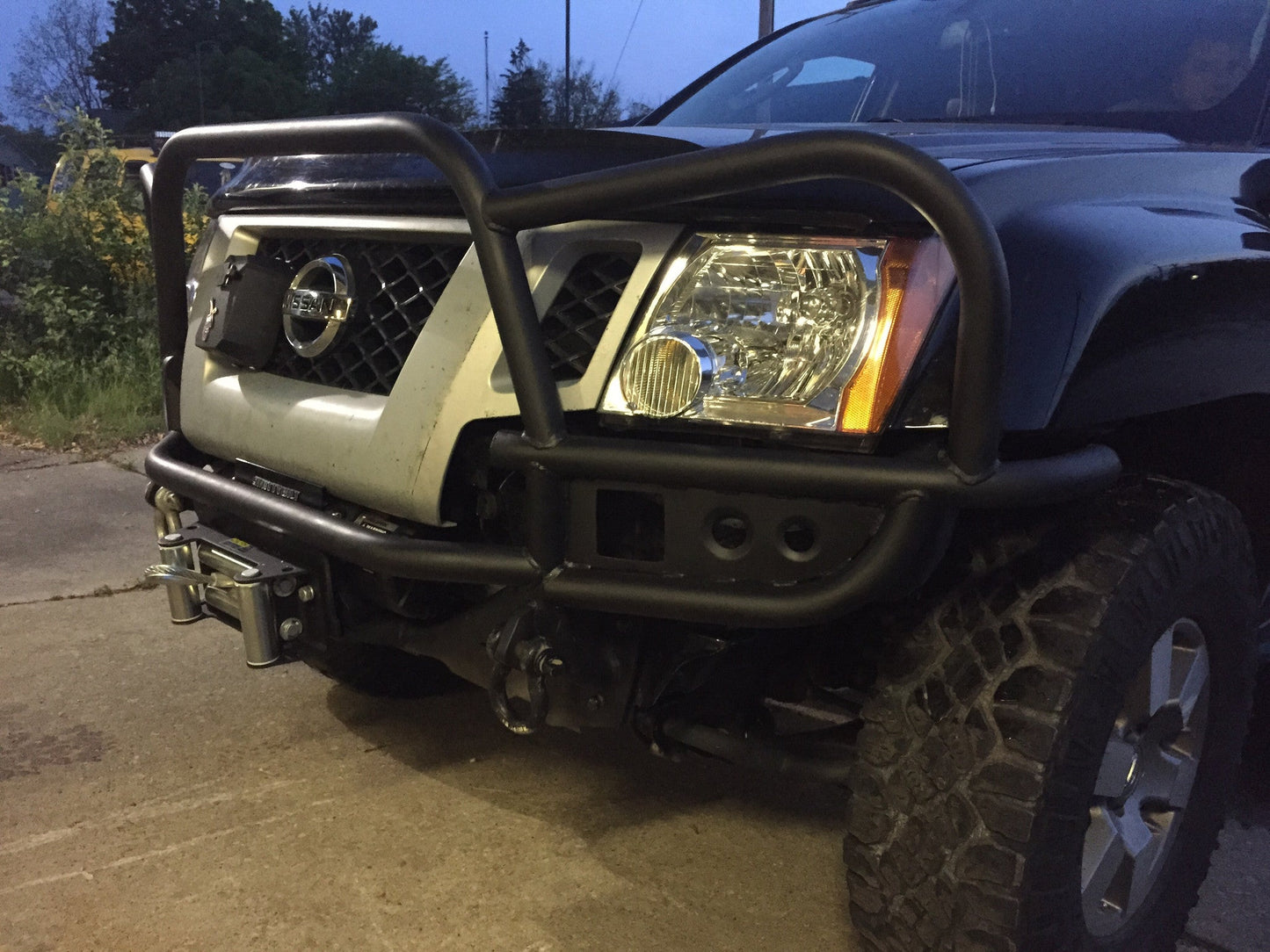 Evil Monkey Front Tube Winch Bumper Gen 2 (2005+) Nissan Xterra