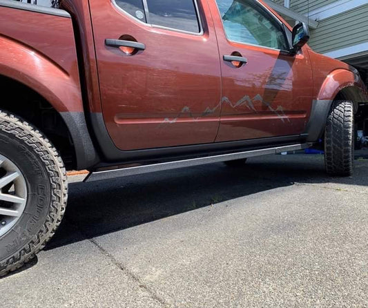 Nissan Frontier Gen 2 Rock Sliders, Level I (2005+)