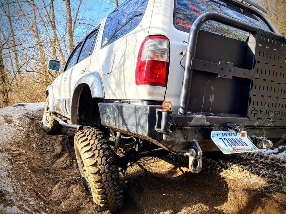 3rd gen (1996-2002) Toyota 4Runner Type 4 Rock Slider