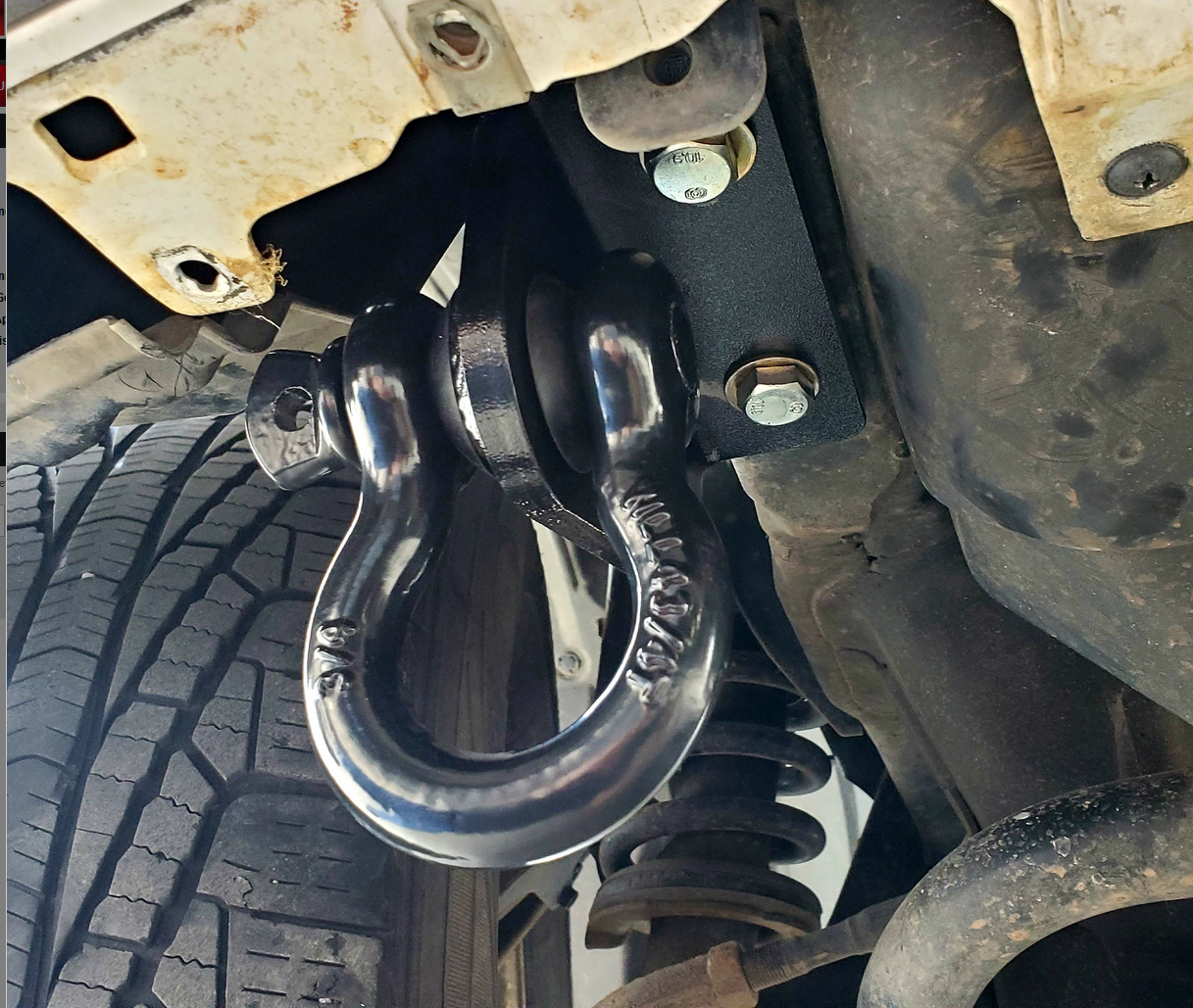 2nd Gen 2 (2005+) Nissan Frontier Front & Rear Bolt-on Recovery Points